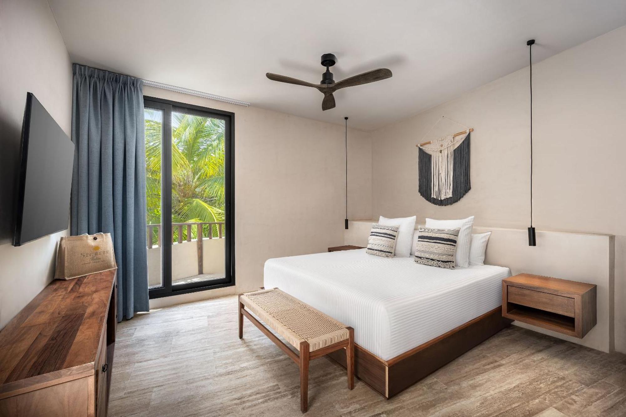 Casa Zamna con vistas tropicales y cama extragrande